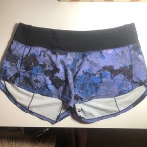 Lululemon “Speed Up” Shorts
